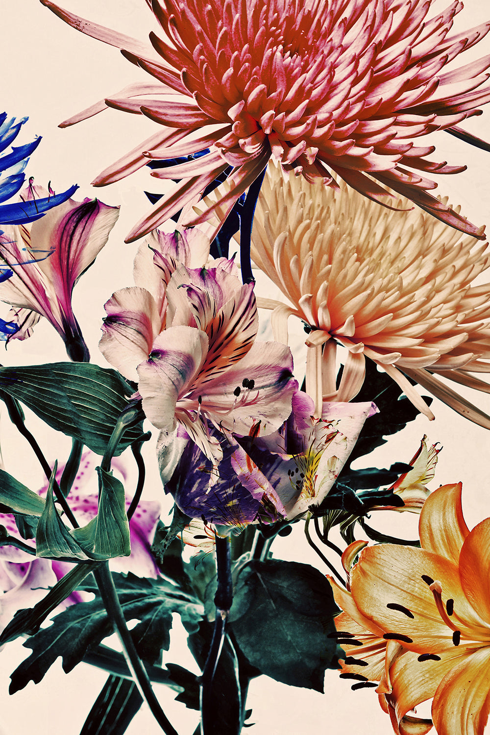 Wild Flowers Triptych 9264.3SET