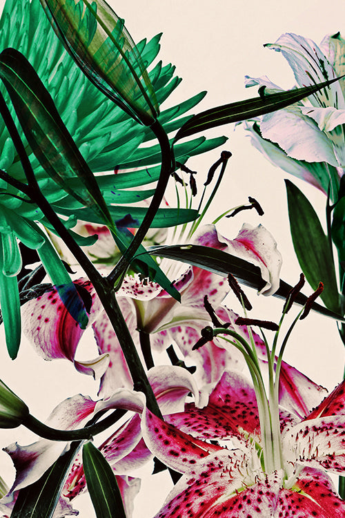 a bunch of flowers that are in a vase