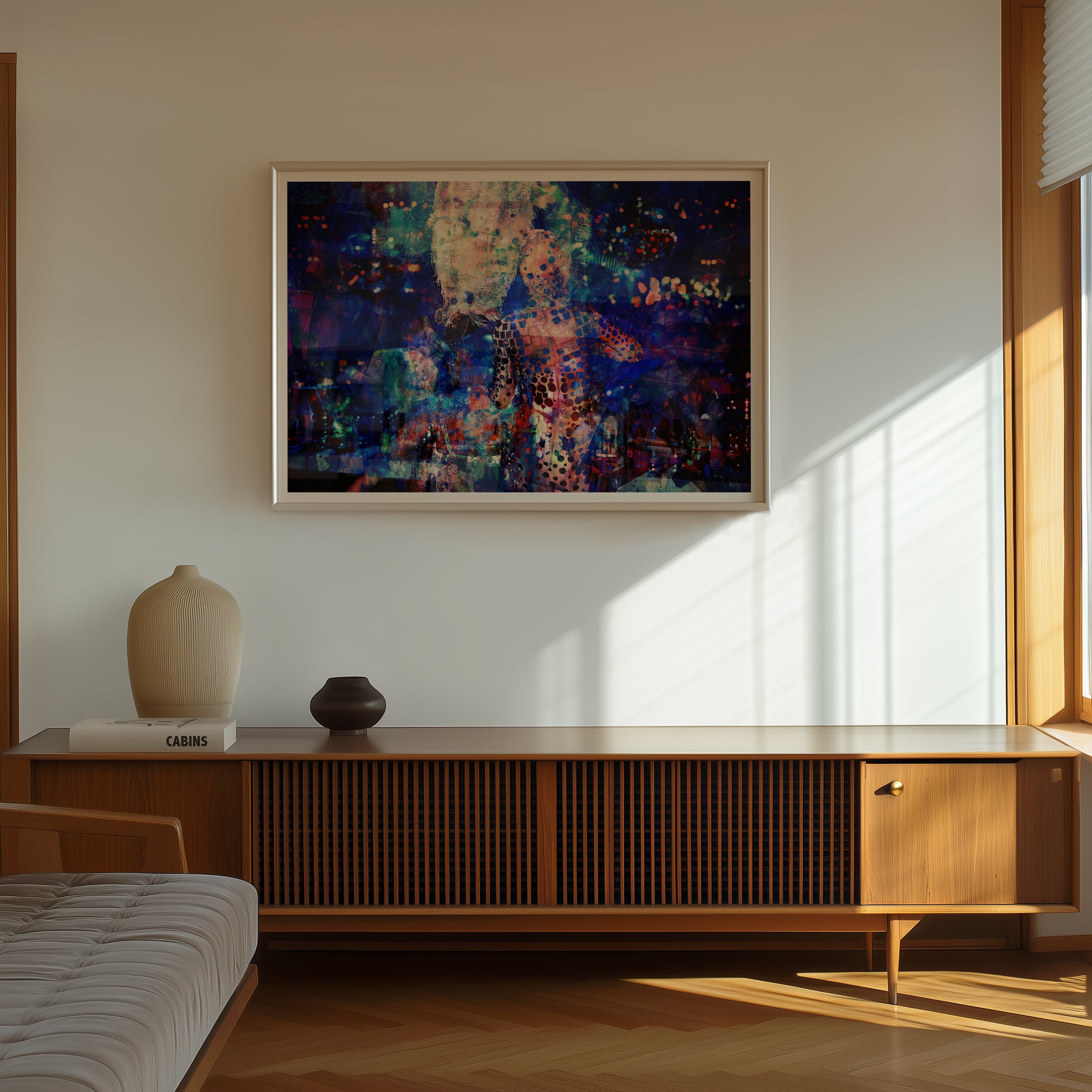 Blue Sequins Sayonara