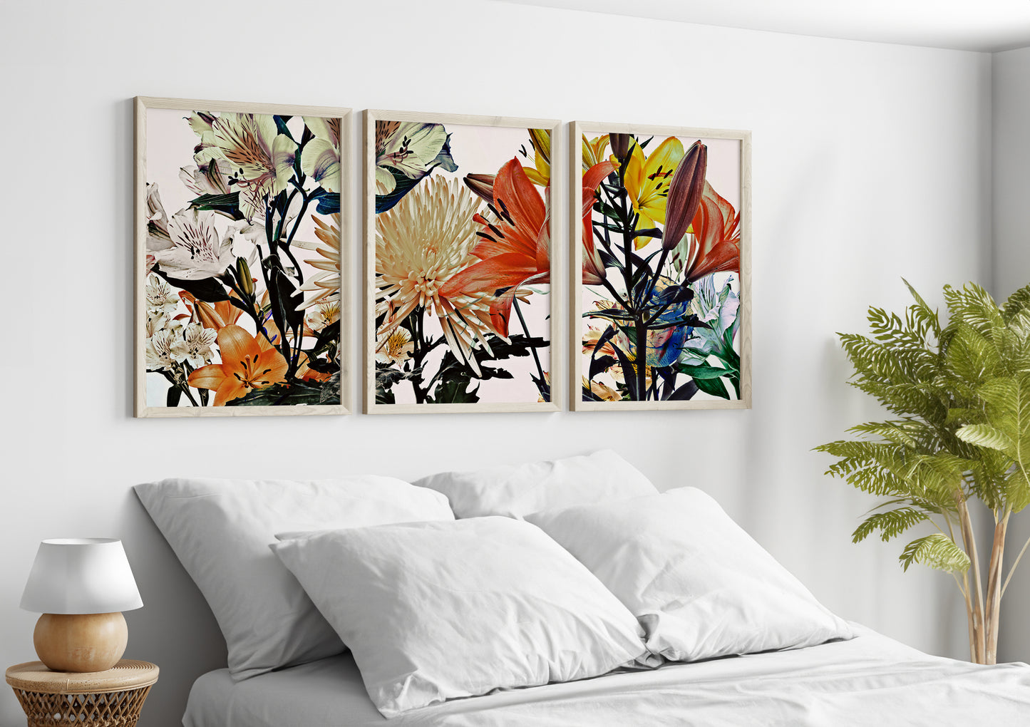 Wild Flowers Triptych 9172.3SET