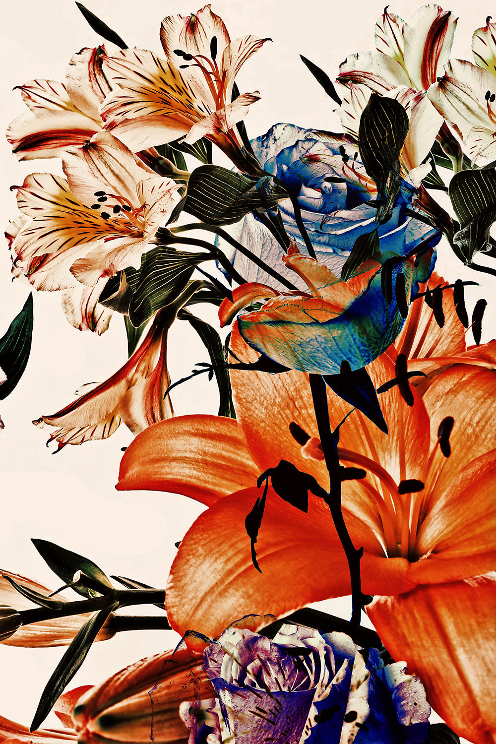 Wild Flowers Triptych 9262.3SET