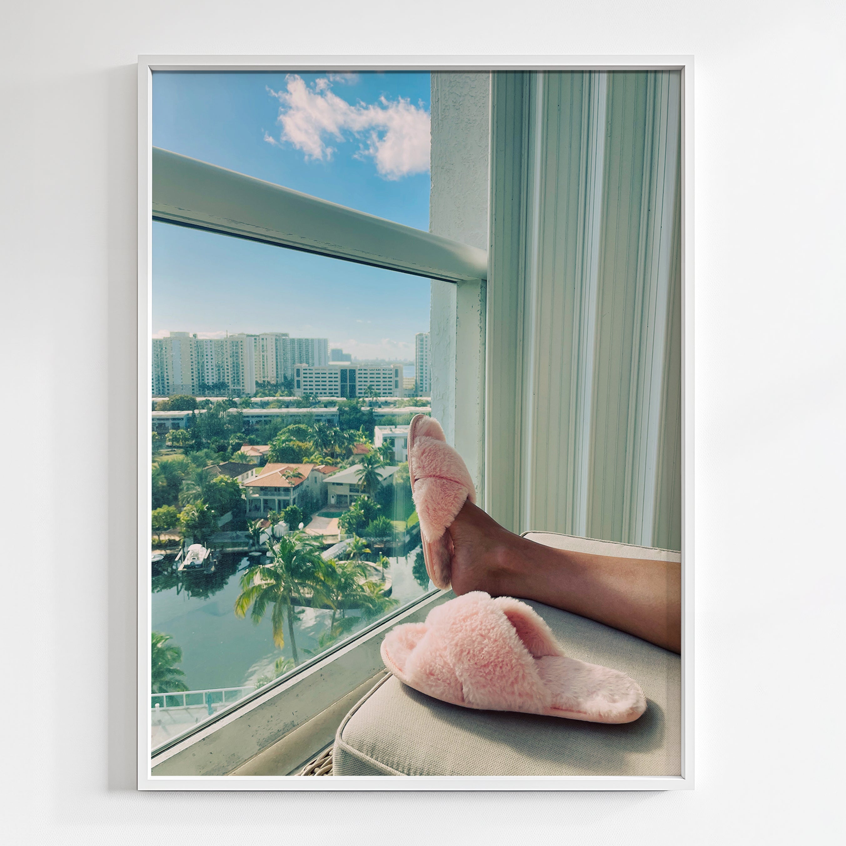 She Lives To Love In Slippers