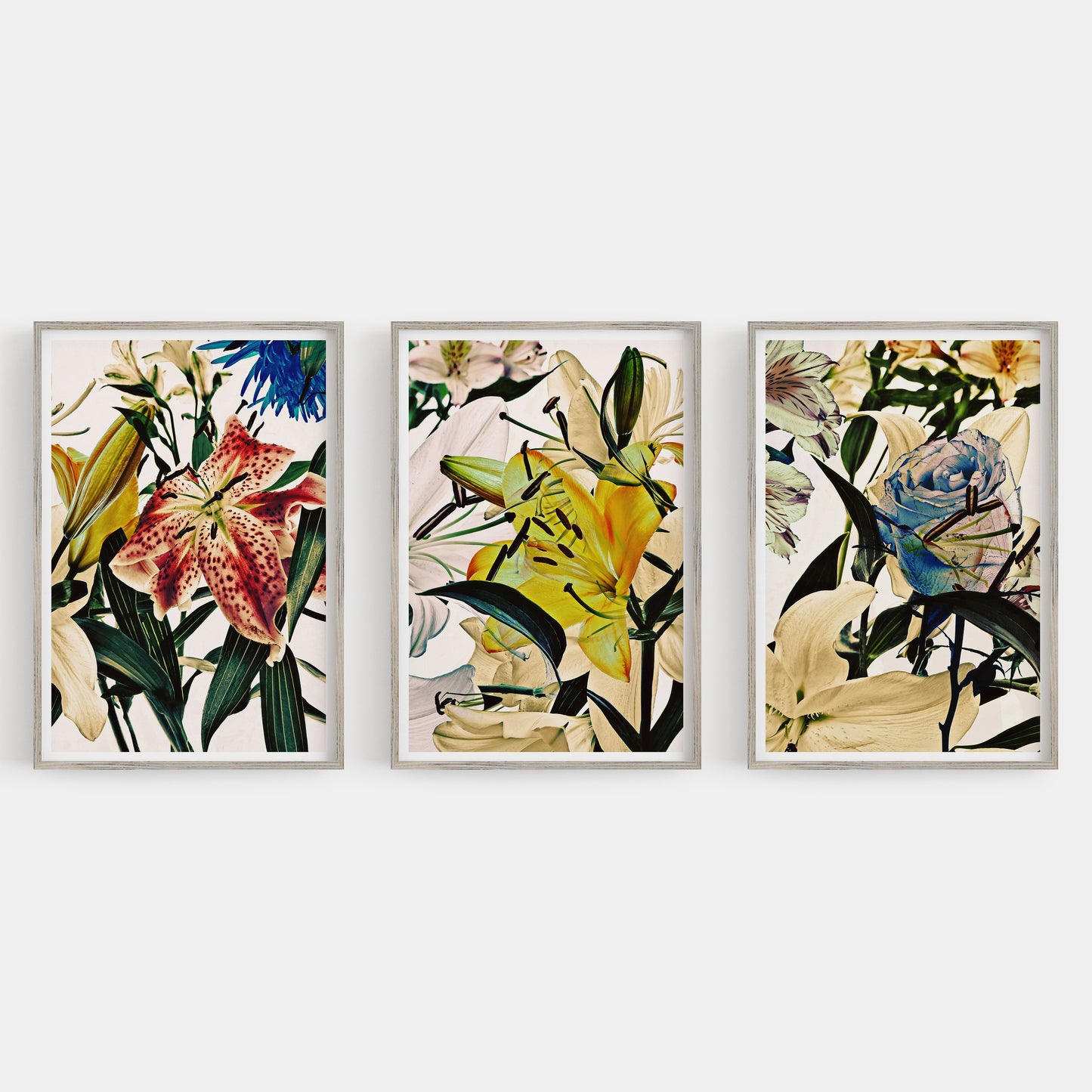 Wild Flowers Triptych 9100.3SET