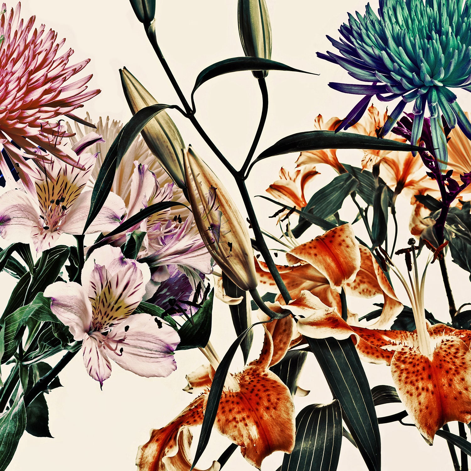 Wild Flowers 9263.SQUARE.2 – Lev Gorn Studio