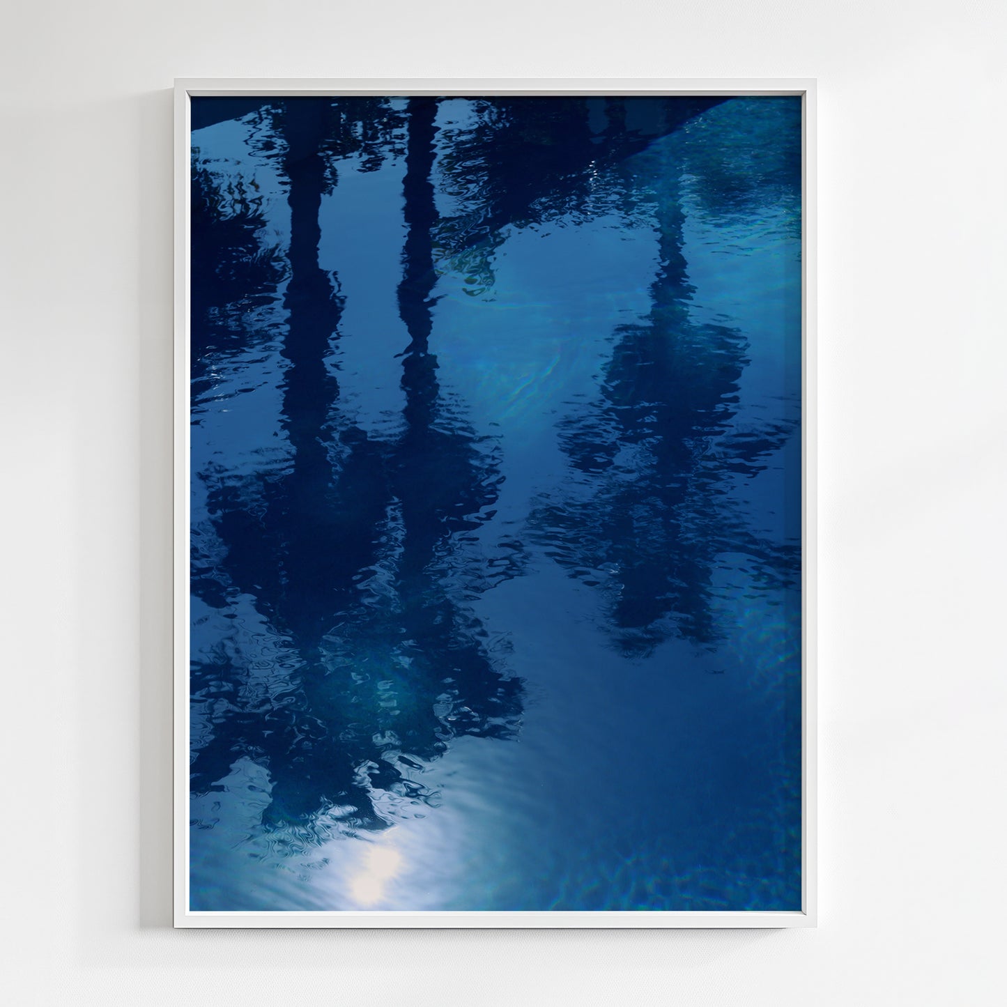 Blue Palms On Collins