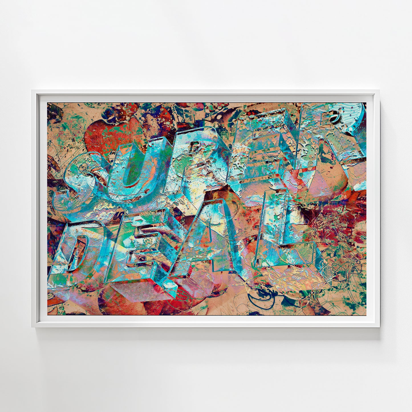 Super Deal in Peach and Turquoise