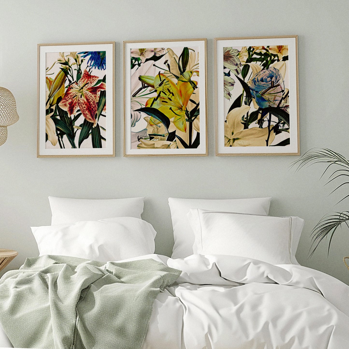 Wild Flowers Triptych 9100.3SET