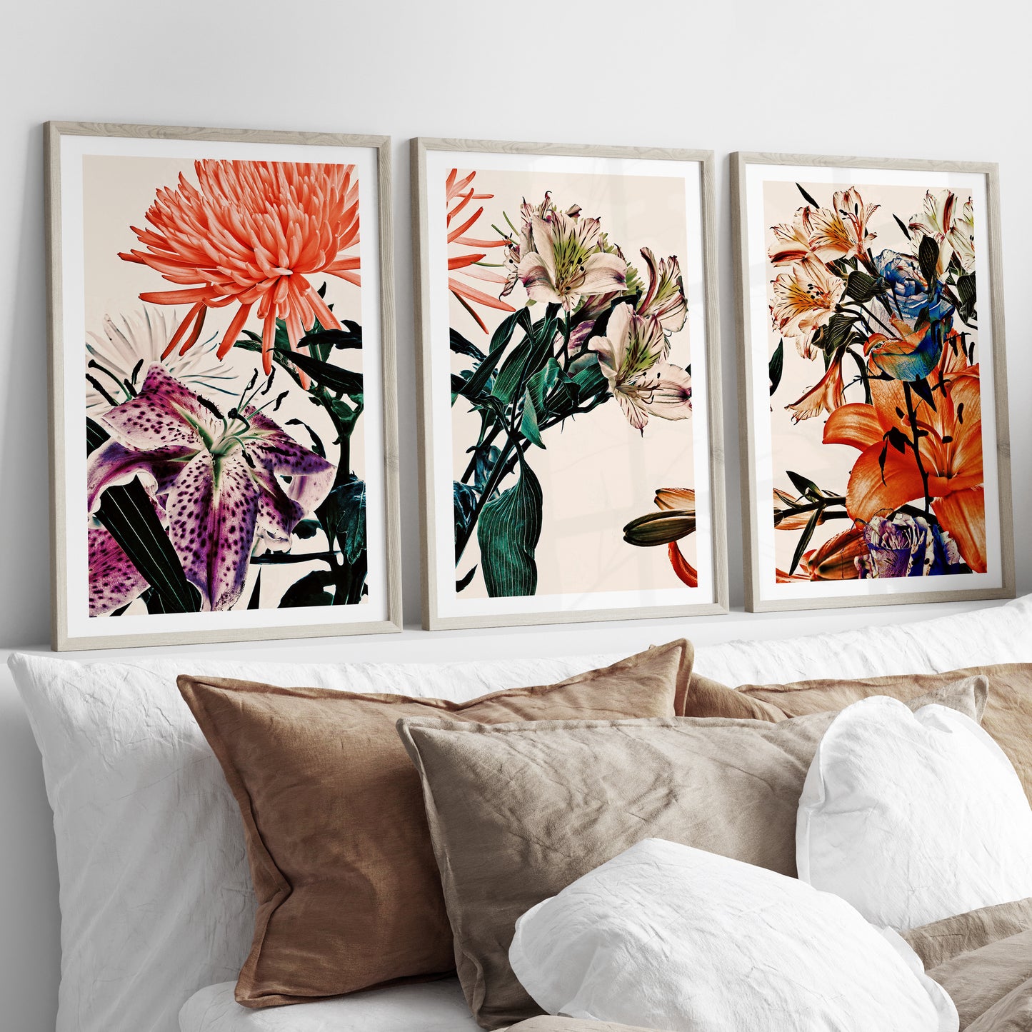 Wild Flowers Triptych 9262.3SET